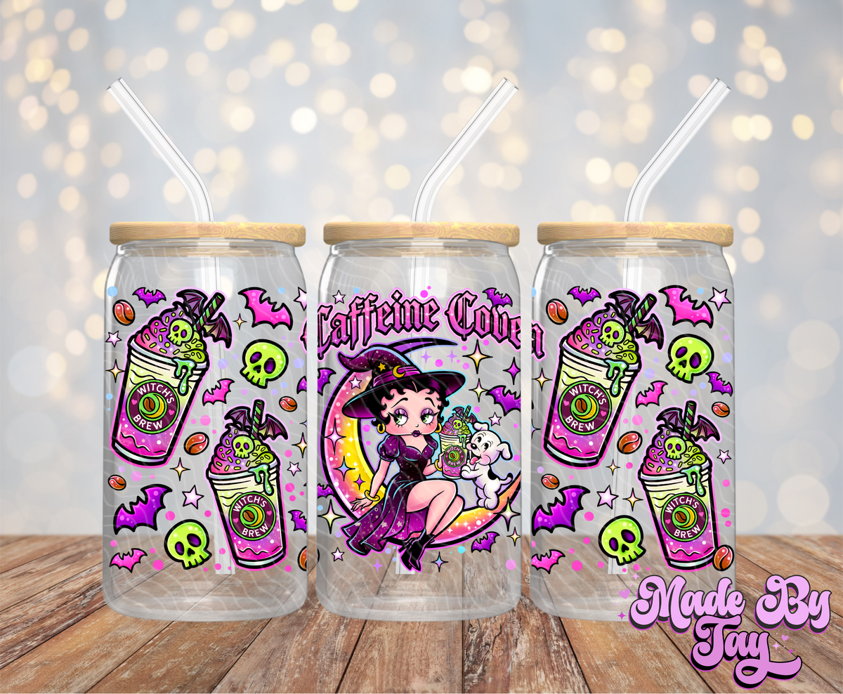 Caffeine Coven - 16OZ UV DTF Wrap
