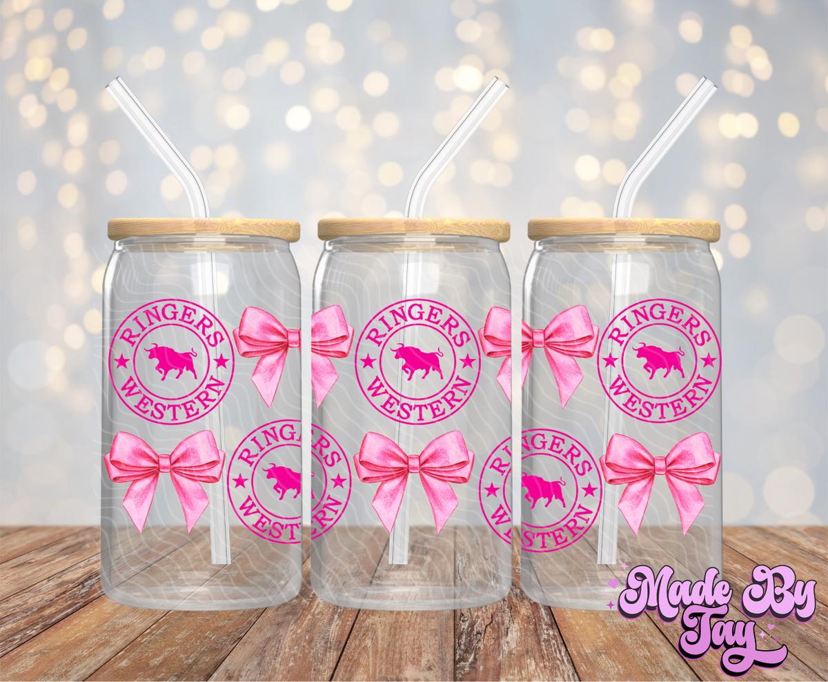 R_ngers Pink - 16OZ UV DTF Wrap