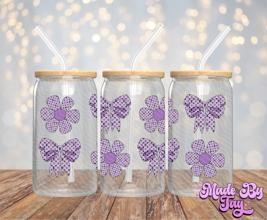 Purple Design - 16OZ UV DTF Wrap