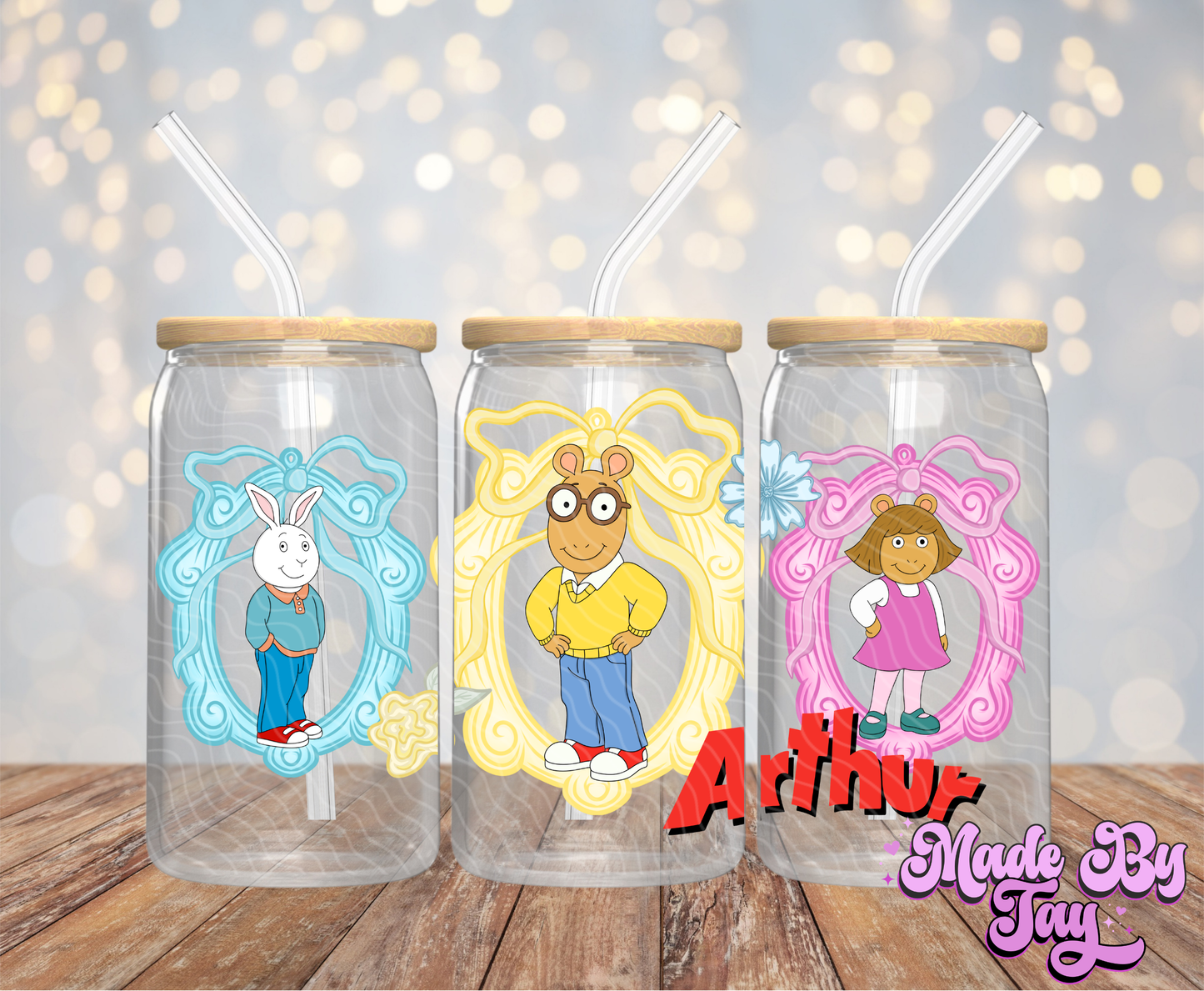 Arth_r - 16OZ UV DTF Wrap