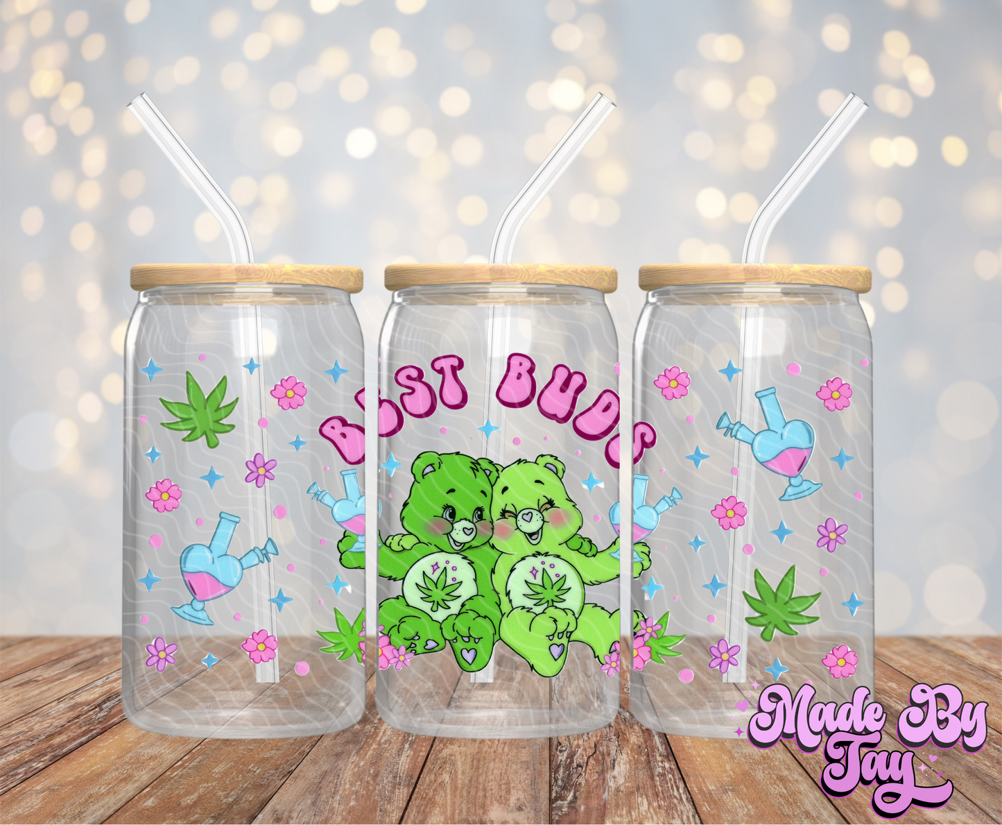 Best Buds - 16OZ UV DTF Wrap