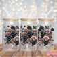 Black & Pink Roses - 16OZ UV DTF Wrap